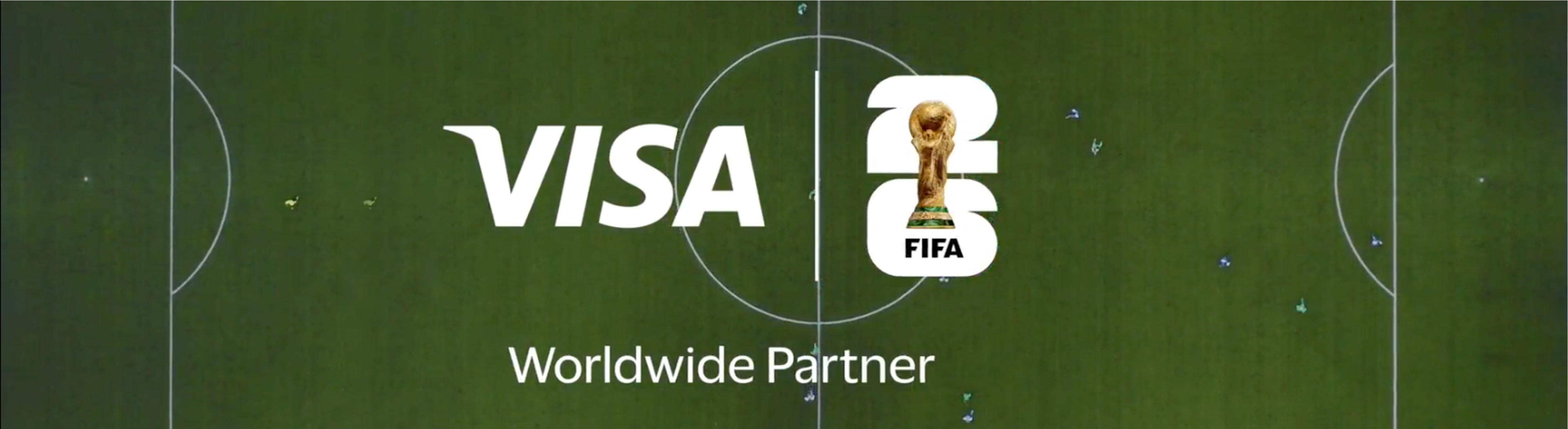FIFA logo with stadium in background
