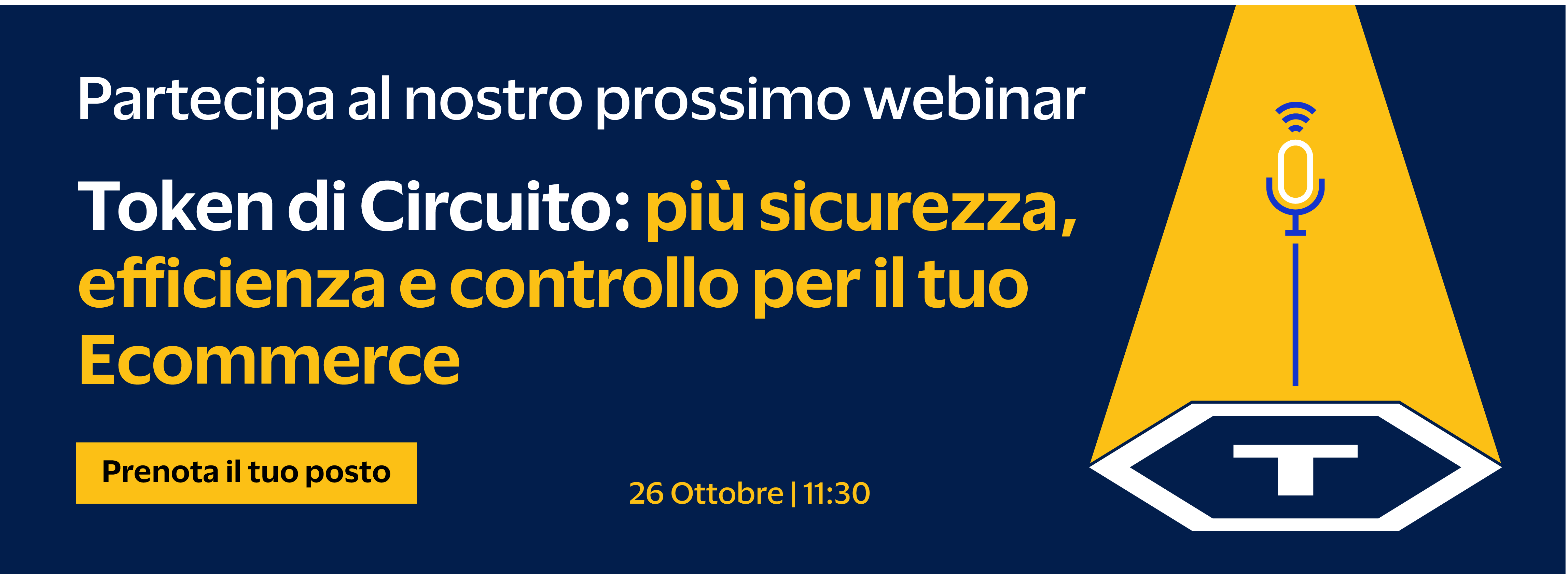 Partecipa al nostro prossimo webinar