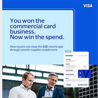 You won the commercial card business report